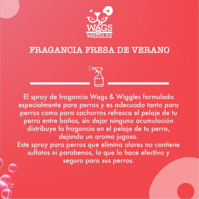 Spray de fragancia para perros aroma a fresa - Image 2