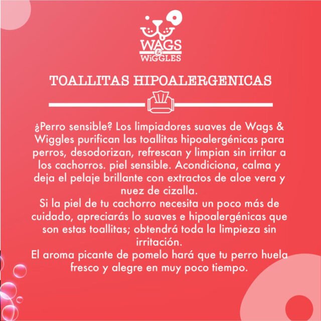 Toallitas hipoalergénicas para perro - Image 3