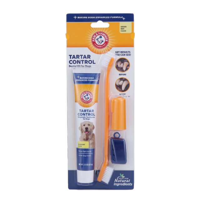 Kit Pasta Dental para Perro Sabor Plátano con Menta